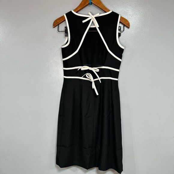 Papell Boutique Black Dress with White Accents - Picture 7 of 7